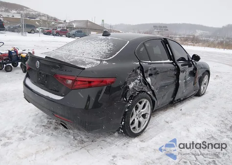2020 Alfa Romeo Giulia Ti Awd from USA, damaged, VIN ZARFANBN0L7637047